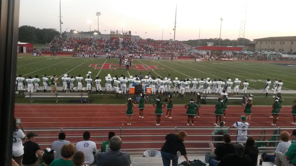 The 3-0 Bearkats are ready to kick off against North Desoto.  1st district game of the season.
