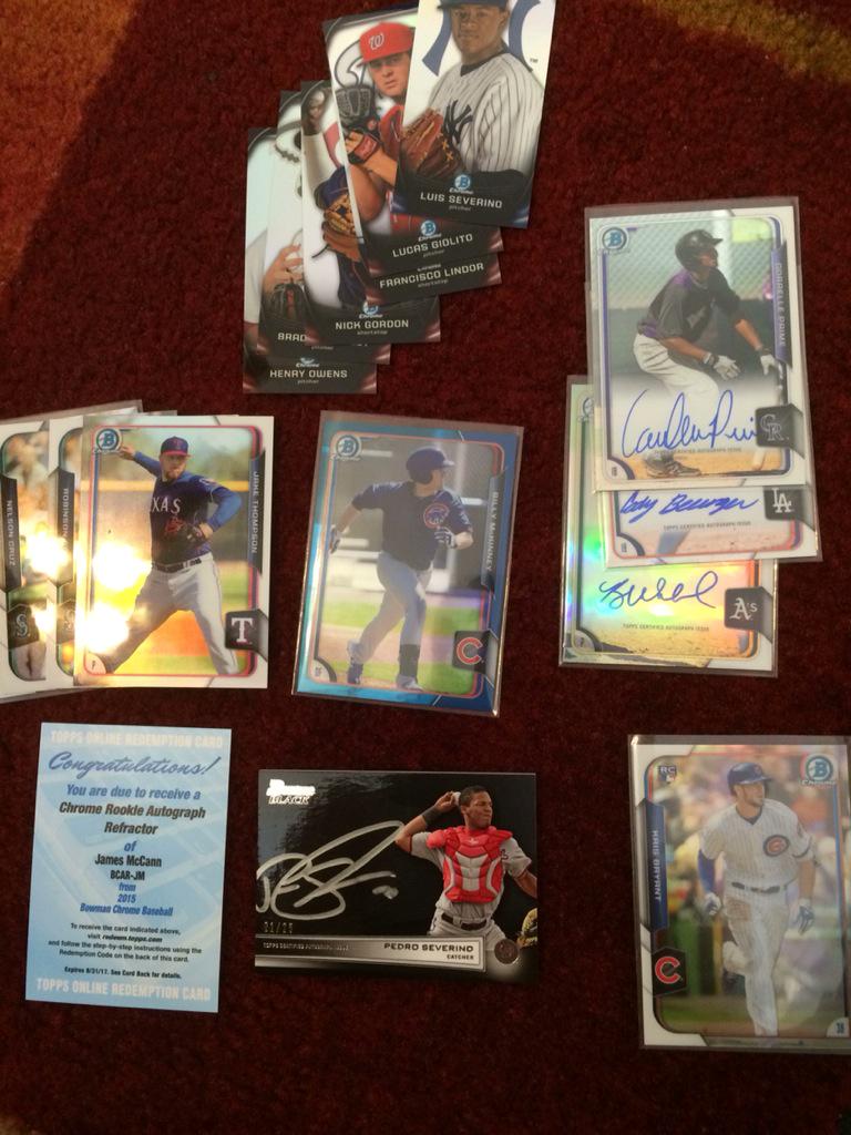 Matt Saltzman On Twitter Bowmancards Bowmanpacks Bowmanpride My Favorite Cards Every Year