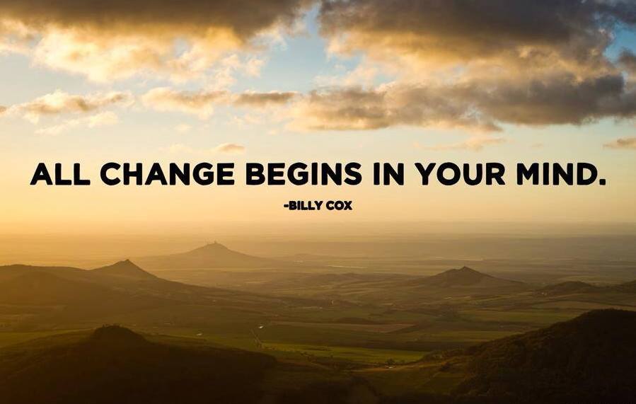 All Change Begins In Your Mind! #motivation #BelieveAndAchieve