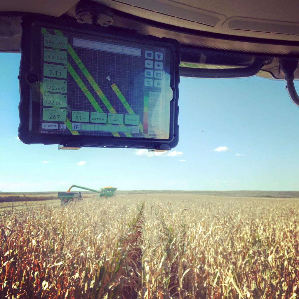 Got 2 combines running FV Drive now!!! <a href="/FieldView/">FieldView</a>