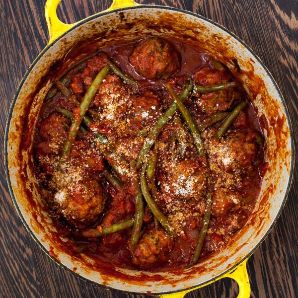 bonappetit's tweet photo. There's not a soup, sandwich, or sauce in the world that wouldn't benefit from meatballs http://t.co/rNzNGxQJRd http://t.co/5MPRmacBrH