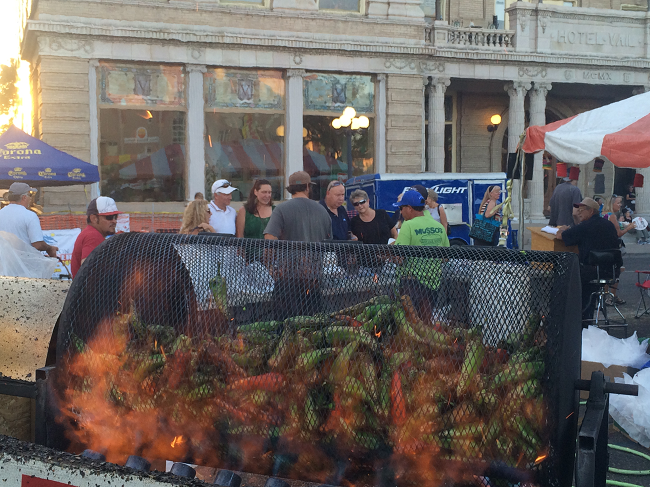 <a href="/PuebloChileFest/">PuebloChileFestival</a> is underway! Going? Share pics here: facebook.com/KRDONewsChanne…