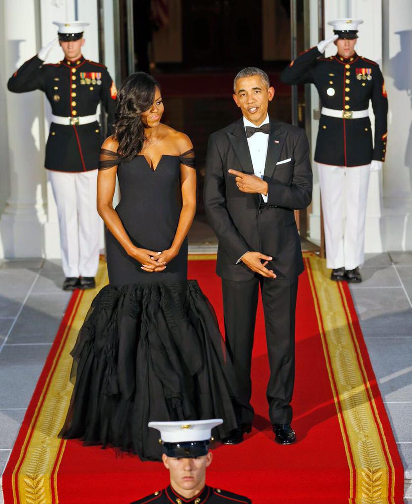 IAmShannonAli's tweet image. Bruh this is our president &amp;amp; his wife 😍.