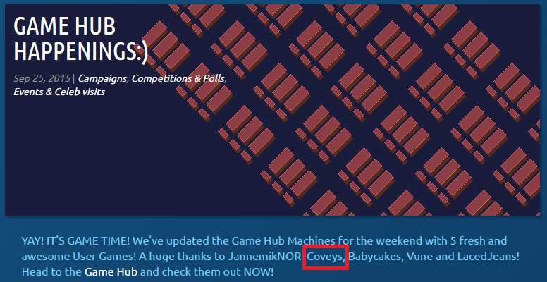 HabboCoveys's tweet photo. YAY!! @habbo #habbo #habbohotel #competition #usergame #gamehub http://t.co/5778ELPVnD