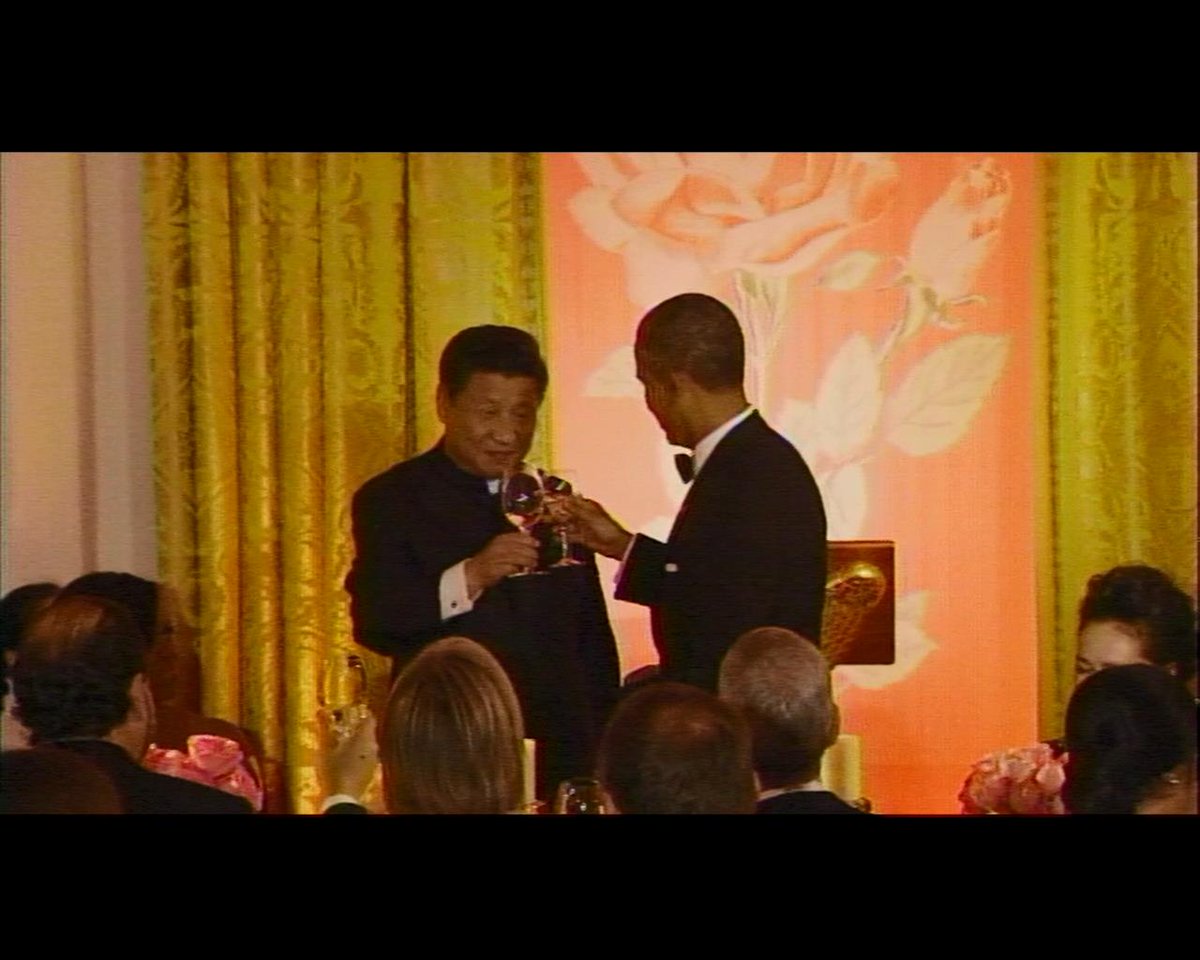 Los invitados en la cena que Obama ofreció al presidente de China - CPyncyWW8AIRED5
