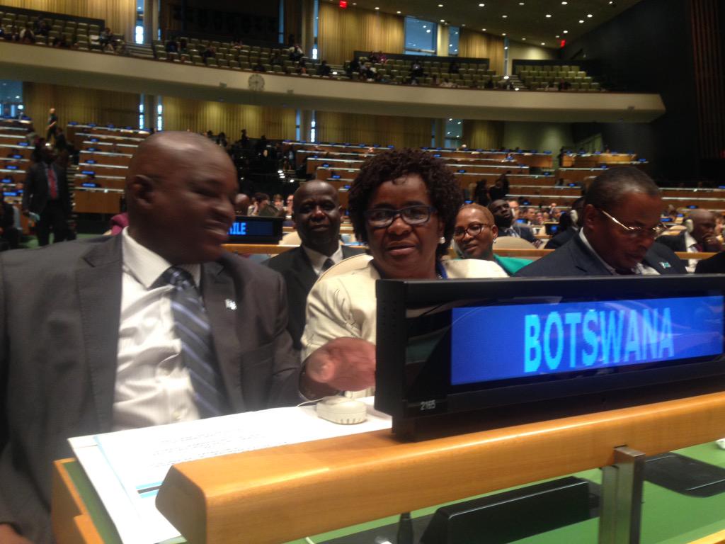 mmasekgoam's tweet photo. Post2015 SDGs . VP contributes to global dialogue  &amp; support and commitment to implementation. http://t.co/LcjCHapZaH