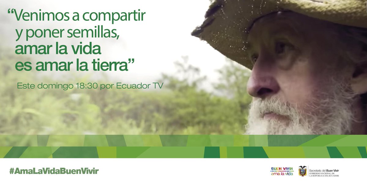 LaFlacaLoc's tweet photo. Te invitamos a ver #AmalaVidaBuenVivir, este domingo 27 de septiembre por @EcuadorTV a las 18h30

No te lo pierdas..! http://t.co/SoSODj1Rxz