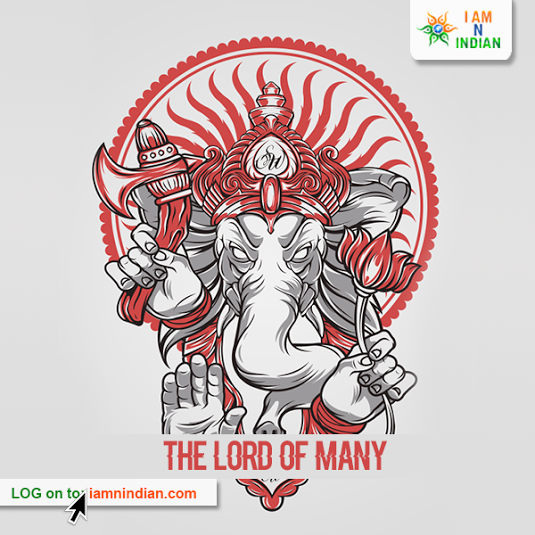 IAMNINDIANcom's tweet photo. Ganesha has 1000 names, each with a diff meaning representing diff aspect of him #Festival #IncredibleIndia #Hinduism http://t.co/kL6W3FmUNL