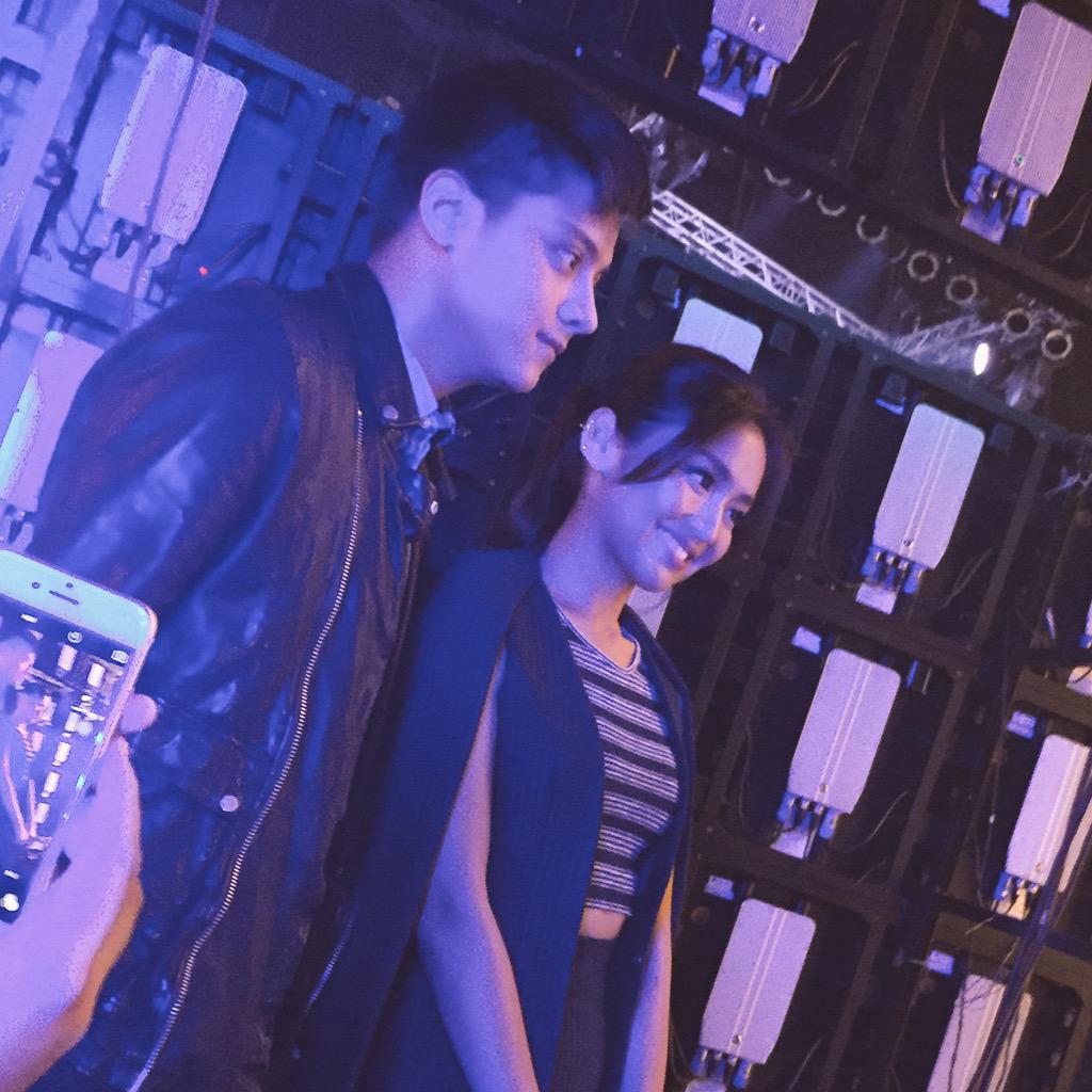 StarCinema's tweet photo. Here they are! #KathNiel backstage na for #ShowtimeKapamilyaDay! http://t.co/TtQ4lPBD2K