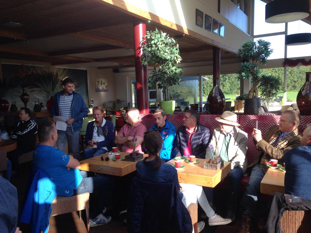 Vandaag een dagje golfen in Swifterbant.