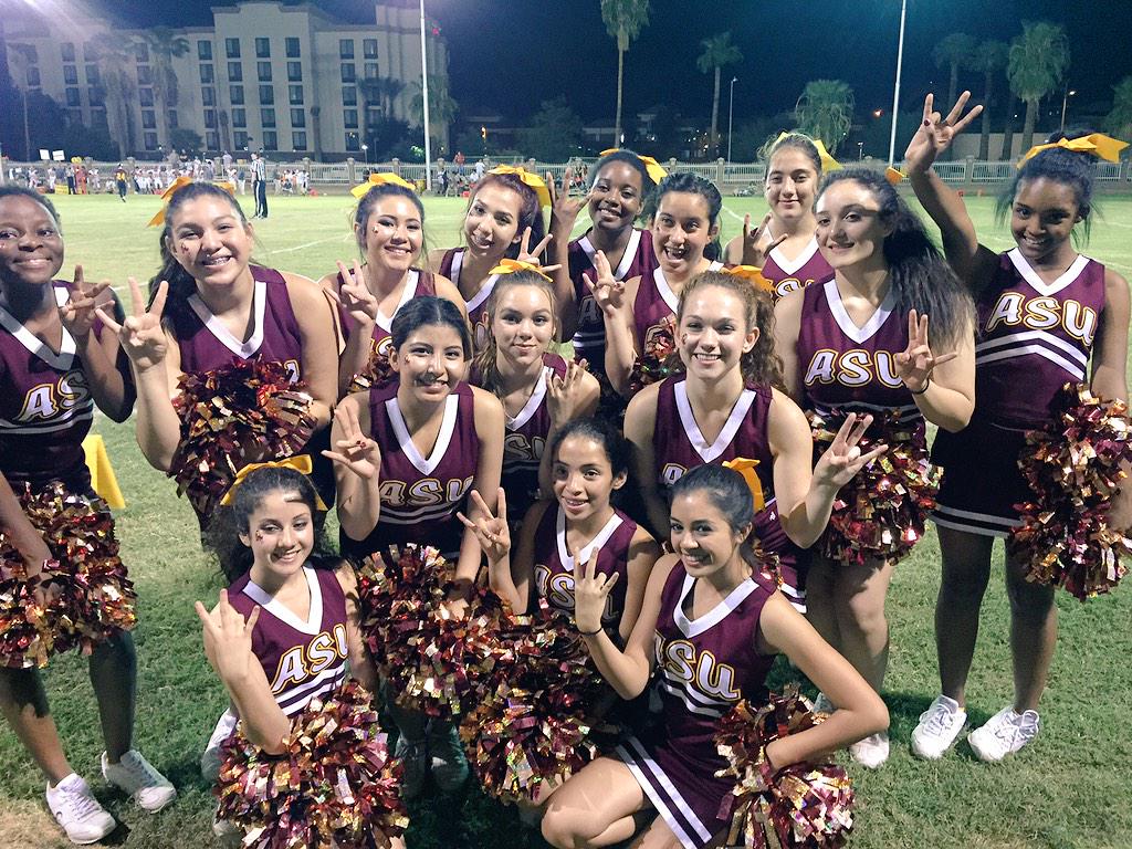 LiAna_Enriquez's tweet image. ASU Prep Cheerleaders! @tylerbaldwin #VarsityZone