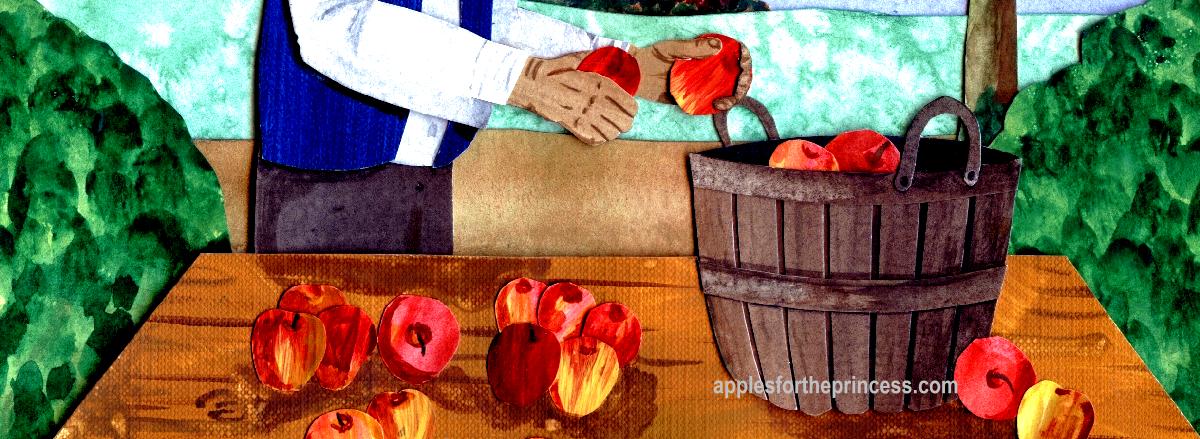 daddyteller's tweet image. Our 1st kid's book goes live this week: "Apples for the Princess" applesfortheprincess.com #storysat