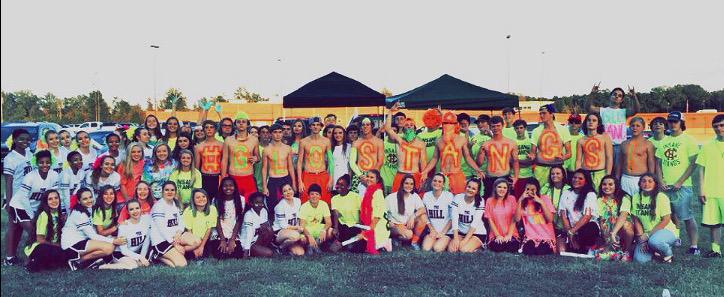 Cheryl_Rebel's tweet photo. We beat Lewisburg!! #RespecttheHill Insane Stangs Glo-Stangs #CHMustangs #fridaynightlights #CHHS Cameron is the "L"👇 http://t.co/gHkiHqUulz
