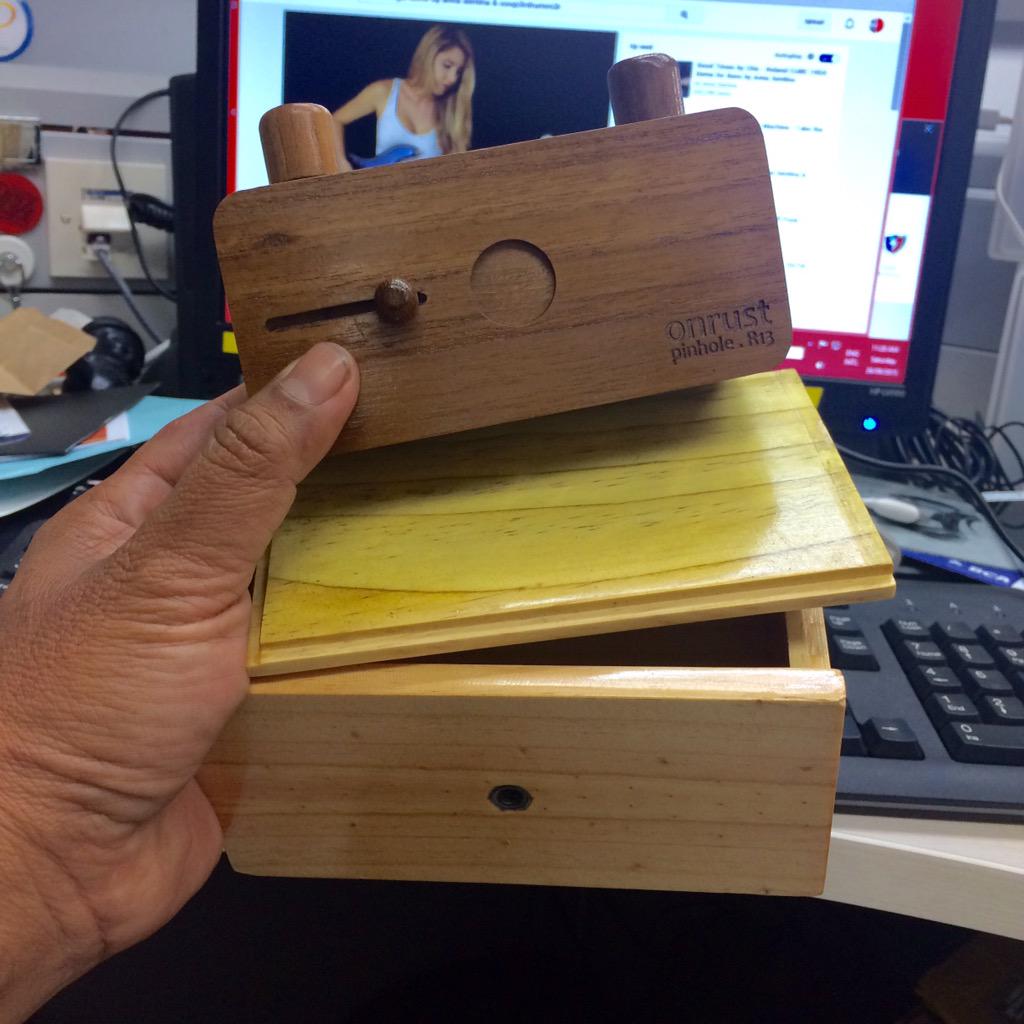 Onrust Pinhole Camera sudah di tangannnnnnnnnn....R13!