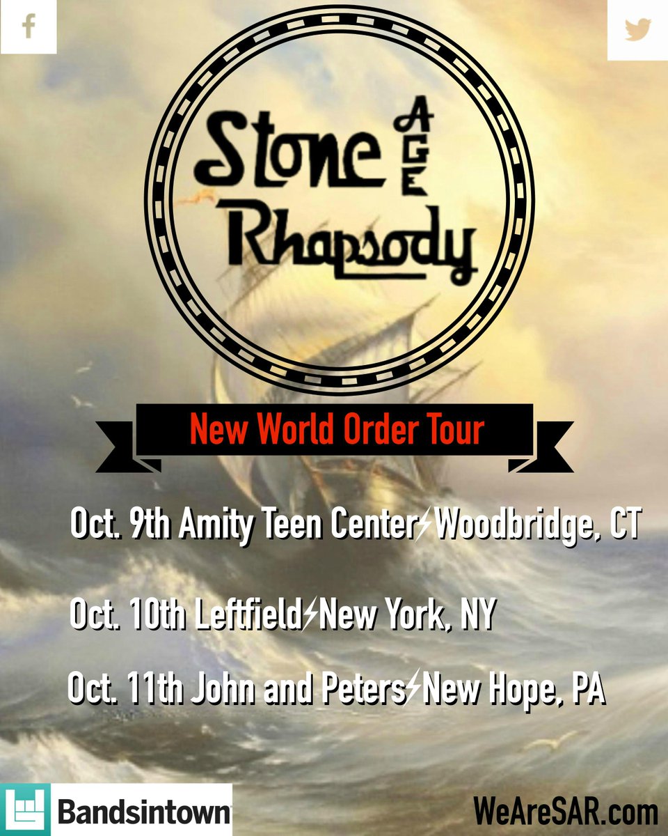 friends &amp; neighbors. Our  tour is up on our Bandsintown. Show your friends and their cats
bandsintown.com/StoneAgeRhapso…