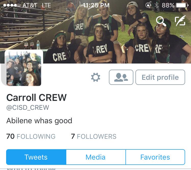 clairerio11's tweet photo. Hey everyone should follow @CISD_CREW cause we're pretty cool http://t.co/H86YmLhqEA