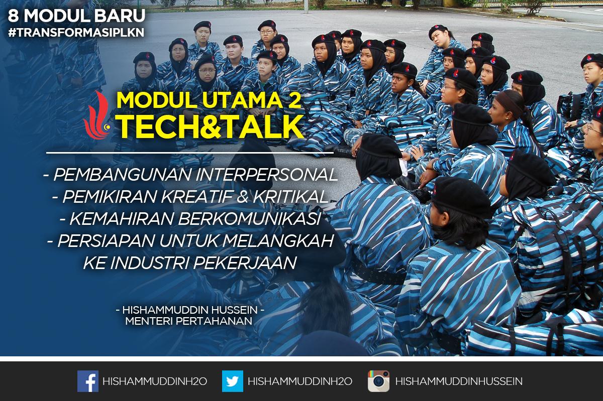 H2OComms's tweet image. #TechAndTalk - latihan kpd pelatih sbg persiapan untuk melangkah ke industri pekerjaan - DS @HishammuddinH2O @1MinDef