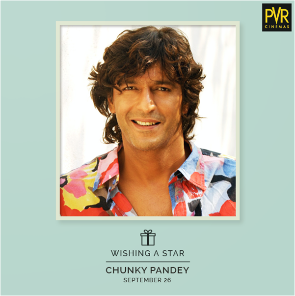 Happy birthday, Chunky Pandey. May you shine and rise the way you have all this time.  