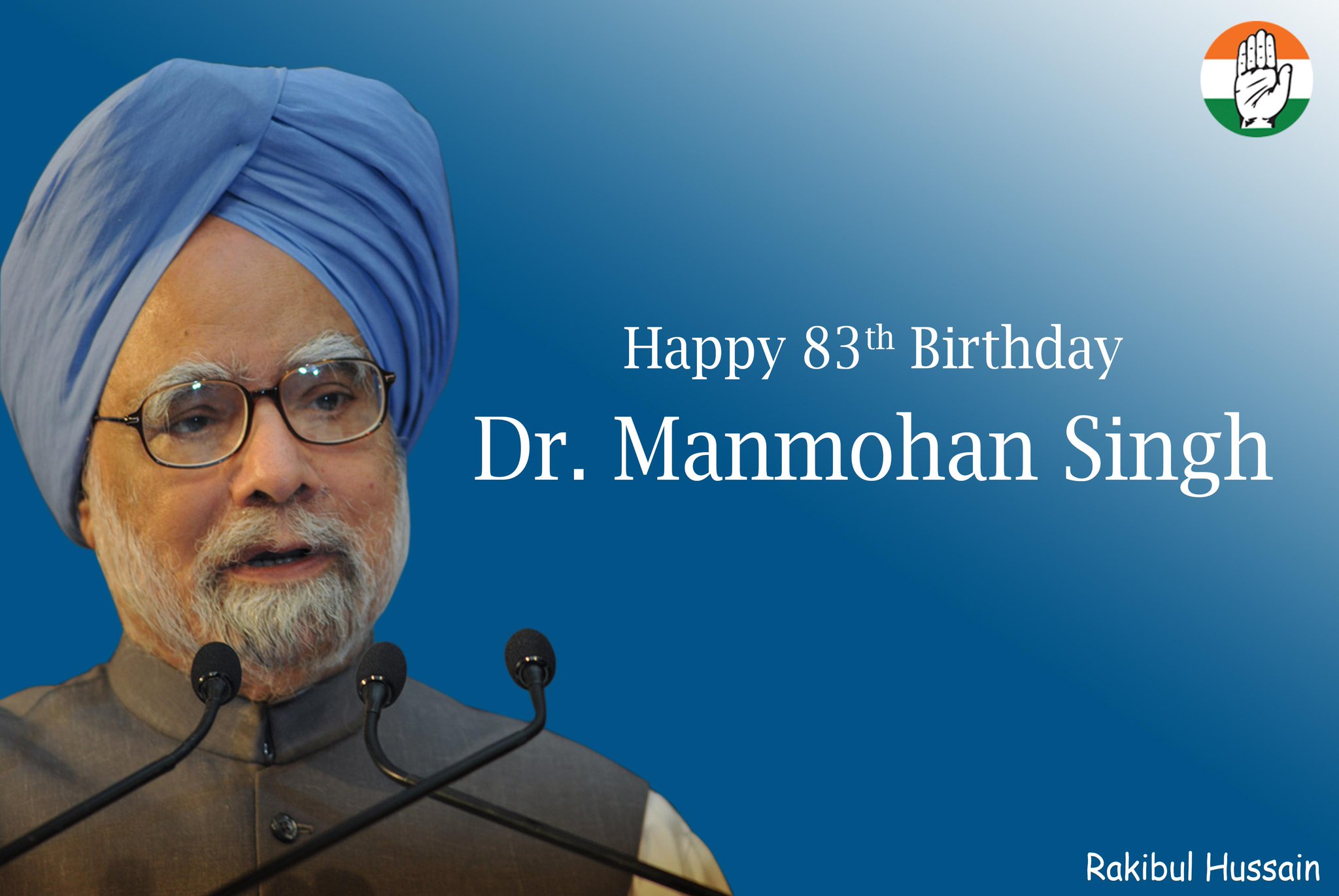 Wishing you a very Happy Birthday Dr. Manmohan Singh.  