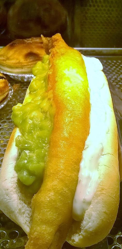 HOTHFANDC's tweet photo. The cod dog has arrived http://t.co/M9hx2ruggL