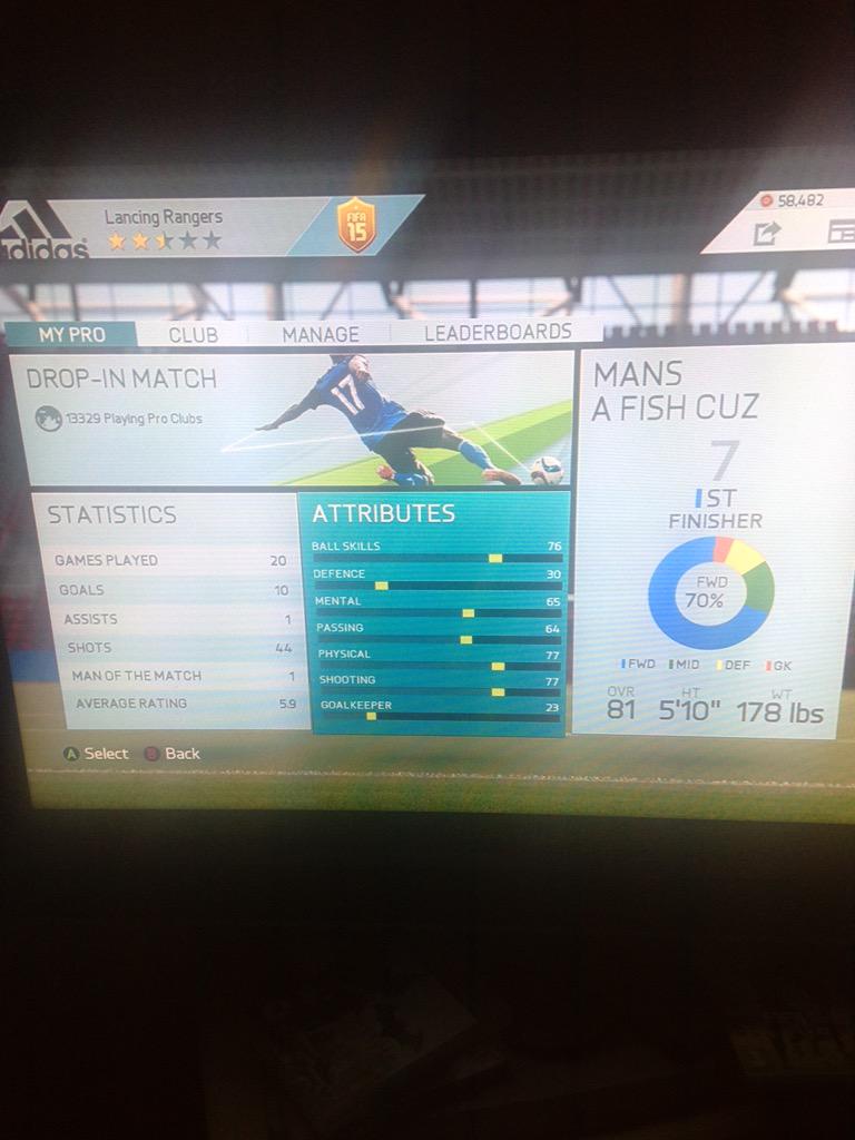 JayLadd69's tweet photo. @EASPORTSFIFA ive lost all my accomplishments??👍🏼 http://t.co/wevI633lEu