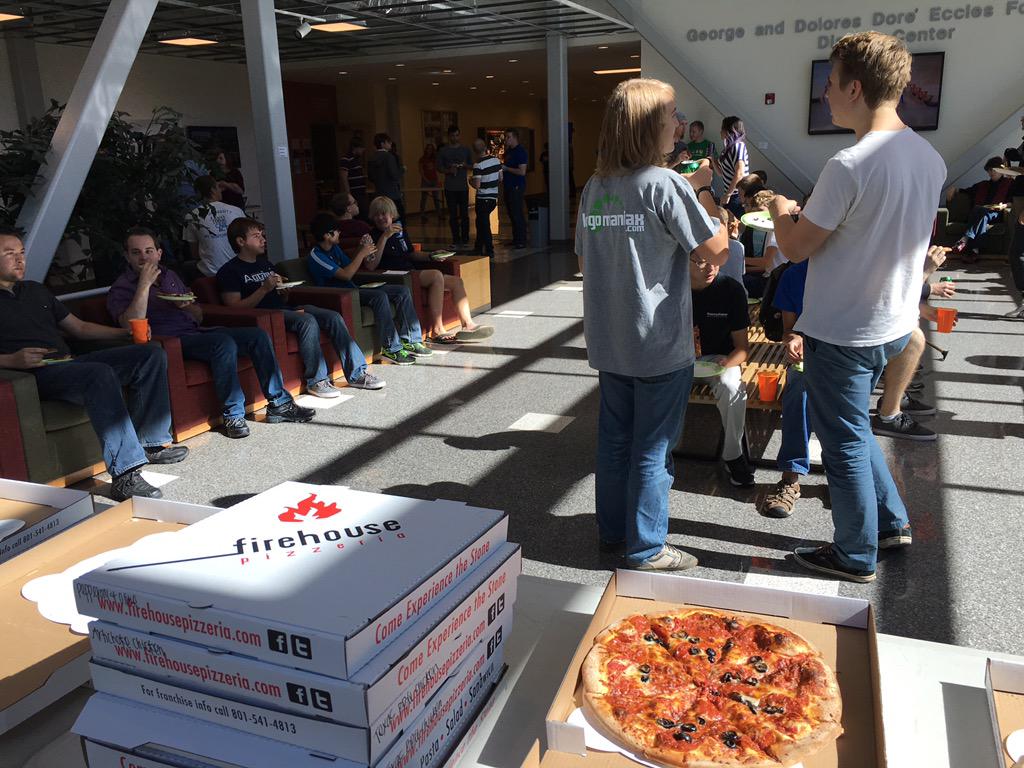 hackusu's tweet photo. Huge shout out to @firehouselogan for sponsoring our event #LocalHackDay #utah @hackusu @MLHacks #WeAreHackUSU http://t.co/ftF7HBKFQp