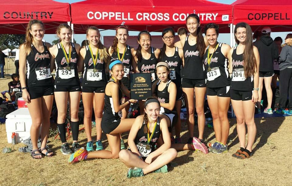 Proud of our JV Girls. meet Champions at The Birdville Invitational. These ladies ran tough👣💪☝️ #CHSWeAreOne