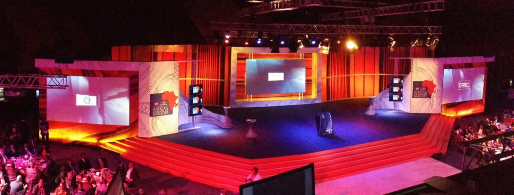 BeysixStudio's tweet photo. #AJA20 #AfricanJournoAwards We are proud to have built this set. http://t.co/Rqa3p2ErlC