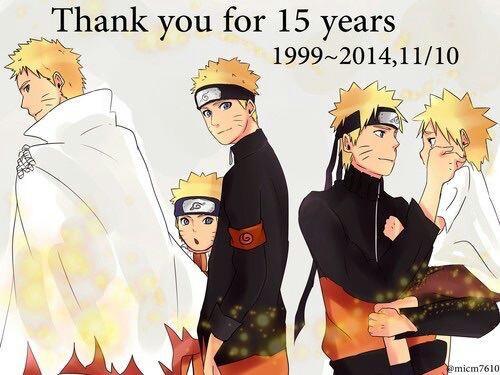 Happy Birthday Naruto Uzumaki thx for 15 years of greatness 
