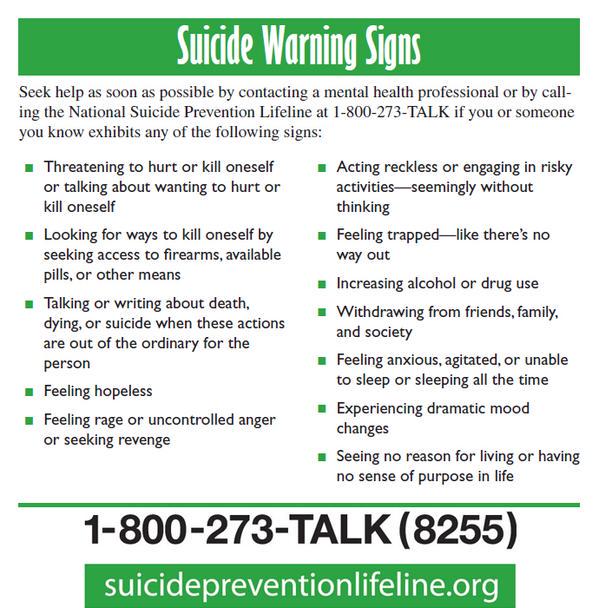 In honor of #WMHD2015 we’re putting the spotlight on suicide prevention: 1.usa.gov/1LlIVcu