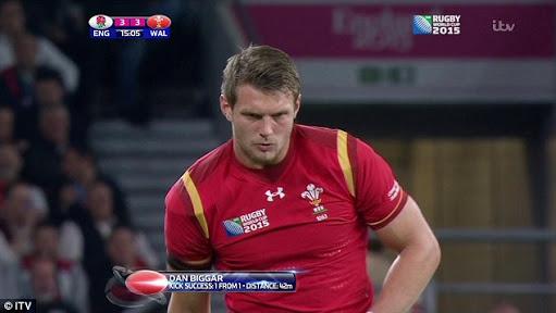thatotekane's tweet photo. My new hero #AusVsWal Biggar truly is the man of the dance today!! He literally pauses a whole game!!!😂����😂😂😂 http://t.co/h28c2epiWx