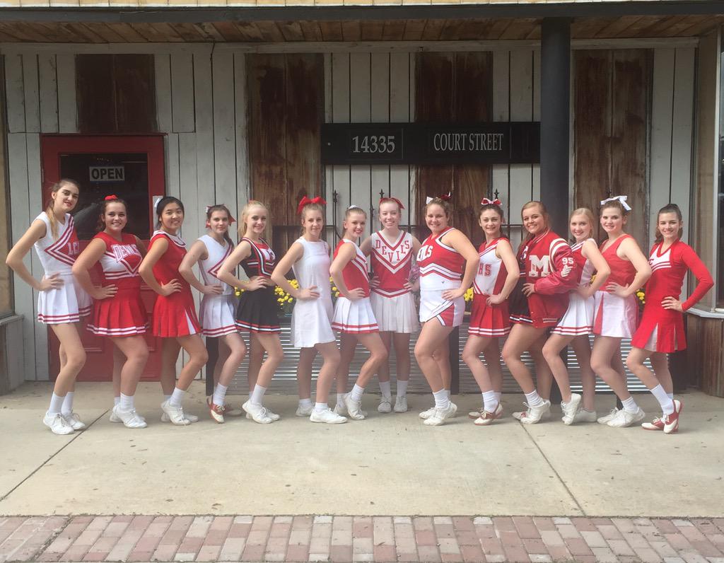 <a href="/LCHScheer15/">LCHS Cheerleaders</a> repping uniforms from each decade 60's-2000! Thank you Roasted 42 Pizza Co. For hosting our Meal!