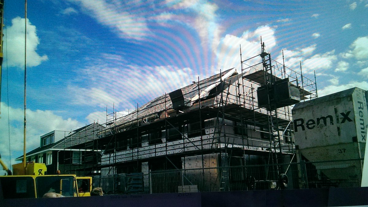 2 onder één kap woning te #zeewolde. Installatiewerk door #lukkesarum. Gebouwd door #nieuwenhuis en bouma #pingjum