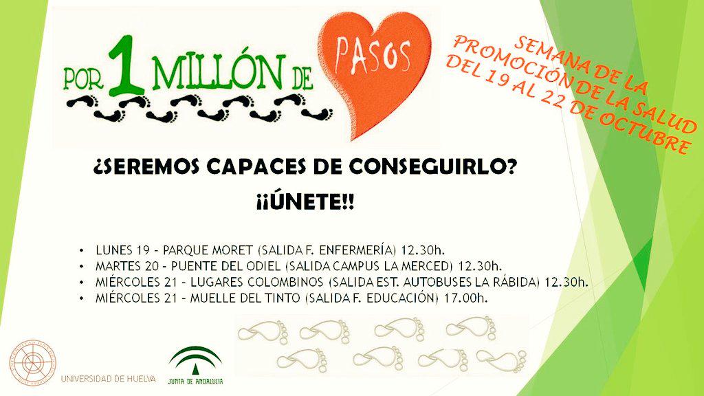 franmf93's tweet photo. RT #Por1MillónDePasos ¡Únete a nosotros y cuida tu salud disfrutando de un buen rato en compañía! ¿Te atreves? ¡Ven! http://t.co/HwyA3qyeB7