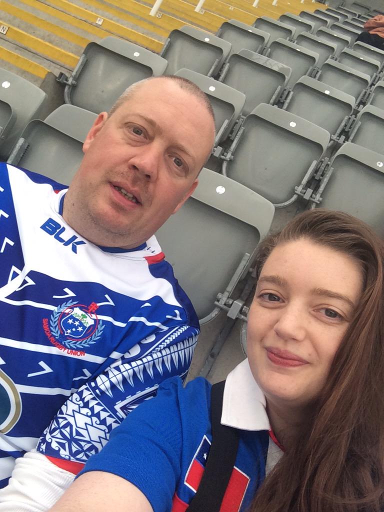 #RWC15 #SAM #SCO what a amazing game! Me and wor kid!