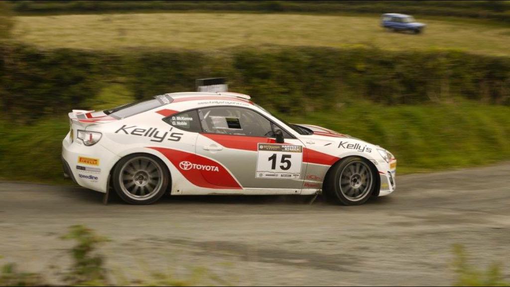 Well done to <a href="/DMKMotorsport/">Daniel Mc Kenna</a> and <a href="/Gordynoble/">Gordon Noble</a> on 4th o/a + class 14 winner on  #DonegalHarvest 
photo: <a href="/maxpowerrally/">Maximum Power Rally</a>