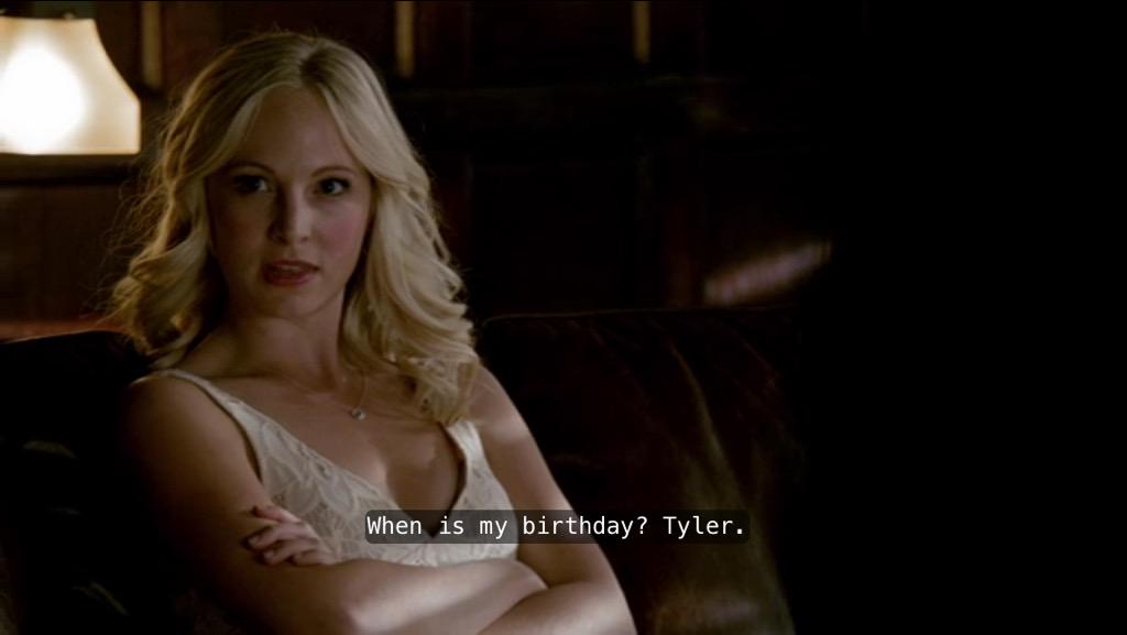 Happy birthday Caroline Forbes 
