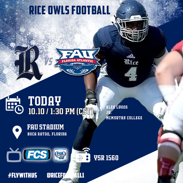 TheGorgeousGael's tweet photo. #GameDaye #Rice vs #FAU @TheGorgeousGael 1:30 PM CT http://t.co/xVCOTA5pf5