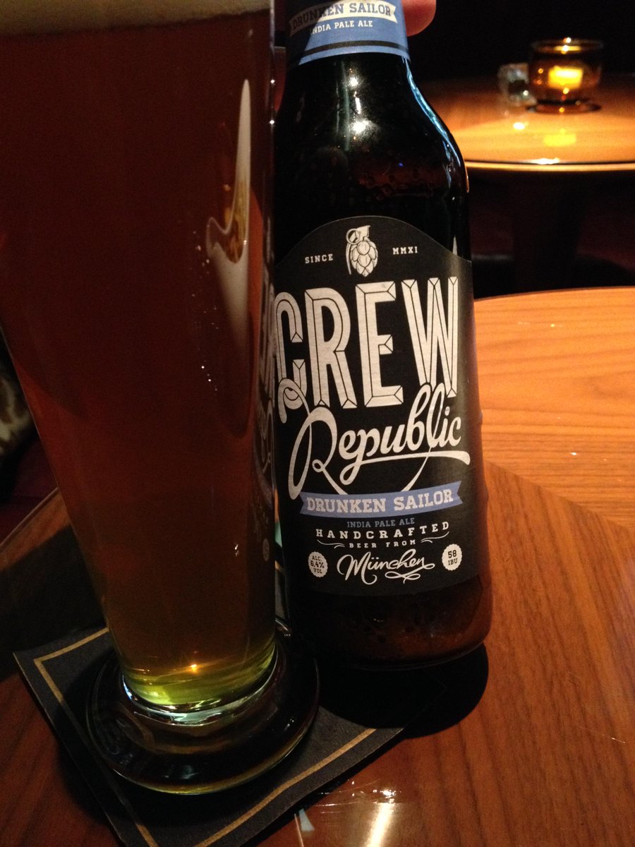 EU_MicroBrews's tweet photo. #Germany #munchen #drunkensailor Neat German Sailor in Munich Excellent Crew @CREWrepublic http://t.co/5PE3axDpJd http://t.co/xABOVXlbu5