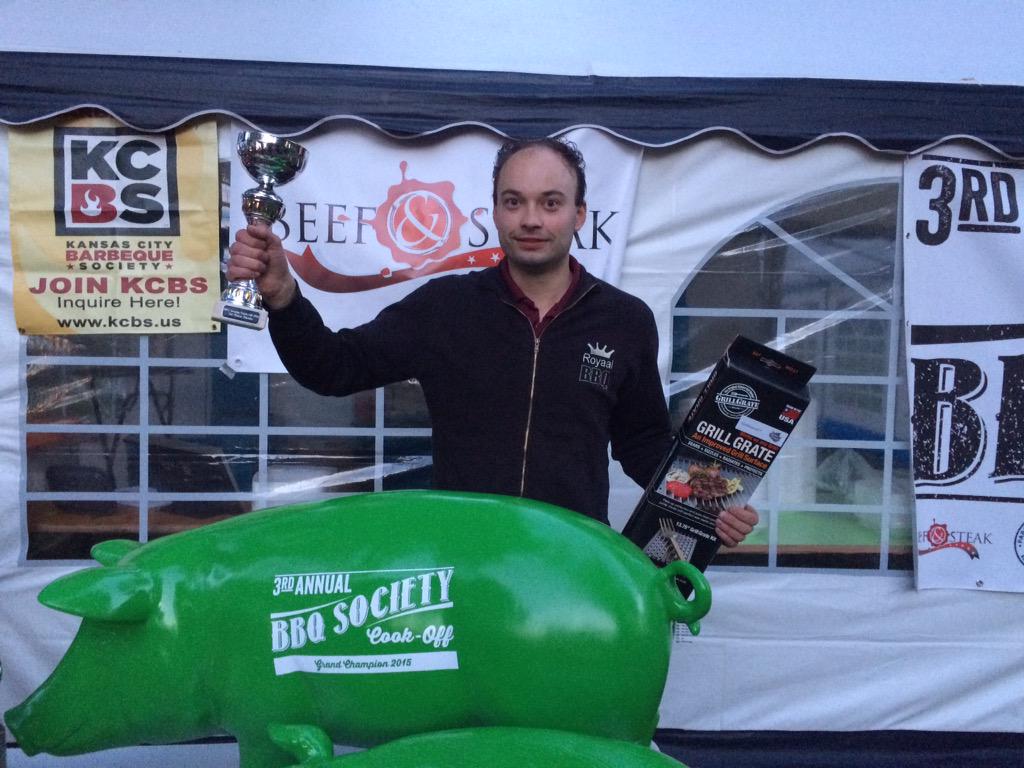 Royaal BBQ takes 1st place <a href="/beefensteak/">BEEF&STEAK</a> SCA Steak Cook-Off!!🎉 2nd place Culinaire Zaken, Sea Side Smokers 3rd.