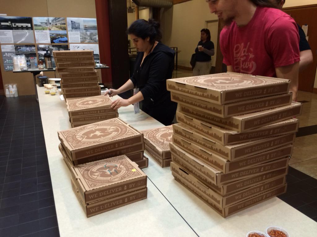 thursdayb's tweet image. Almost time for lunch at #pydx