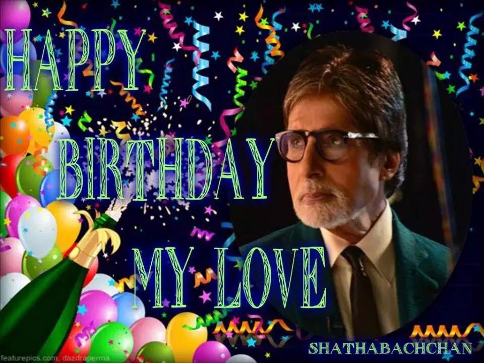 Happy Birthday AMITABH BACHCHAN sir.    