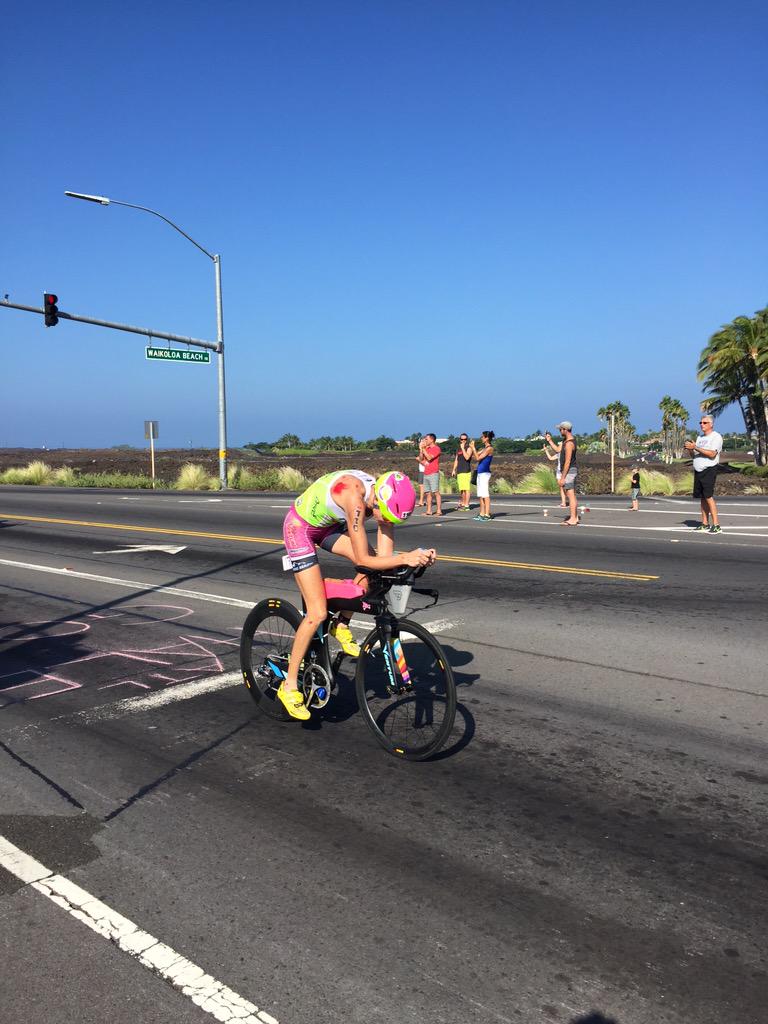 tri3mg's tweet image. @leandacave powering through #Waikoloa #IMKona2015 #IMWC2015
