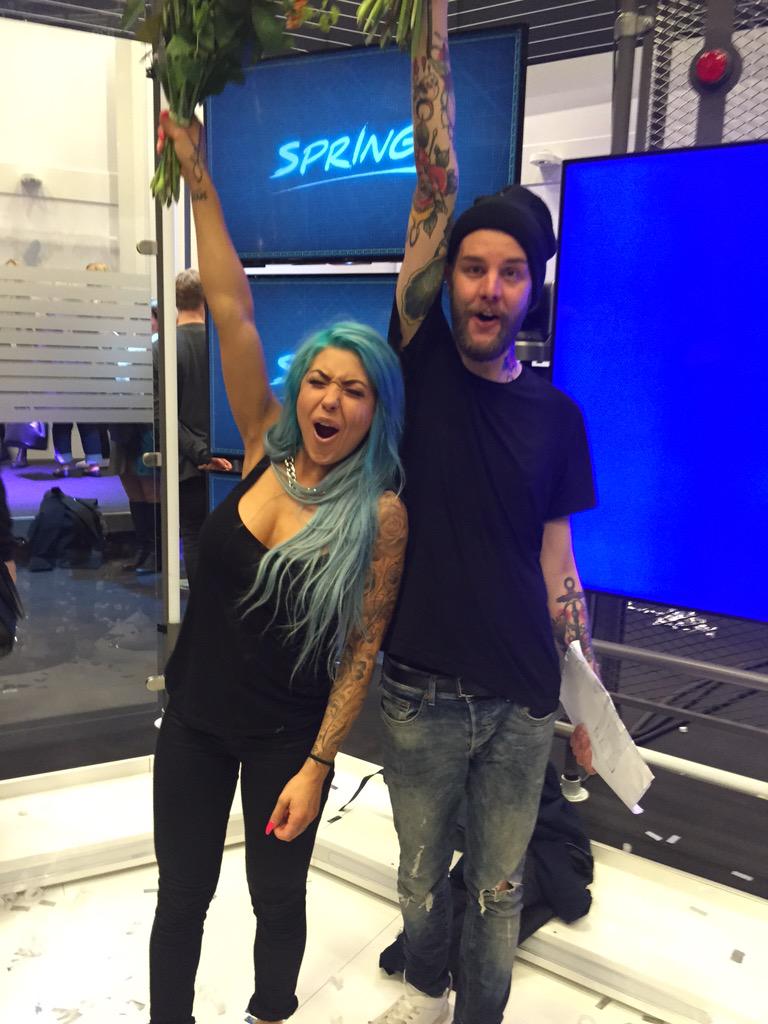 TV4Spring's tweet image. GRATTIS EMELIE &amp;amp; ANDREAS!! Vinnare av Spring! 2015!!! #TV4Spring