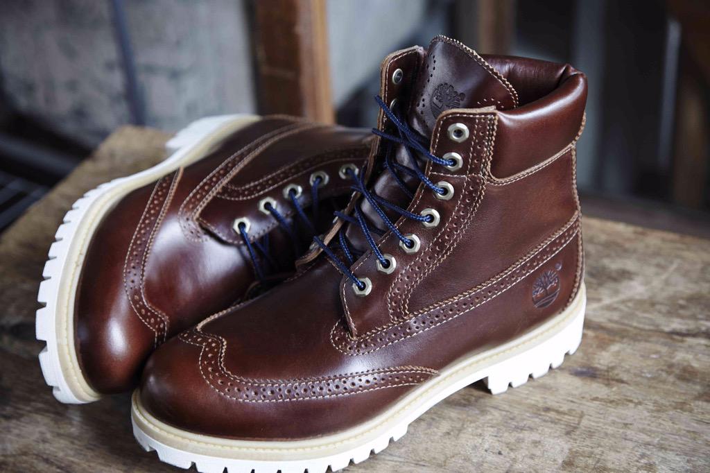 timberland icon 6 brogue boot chestnut