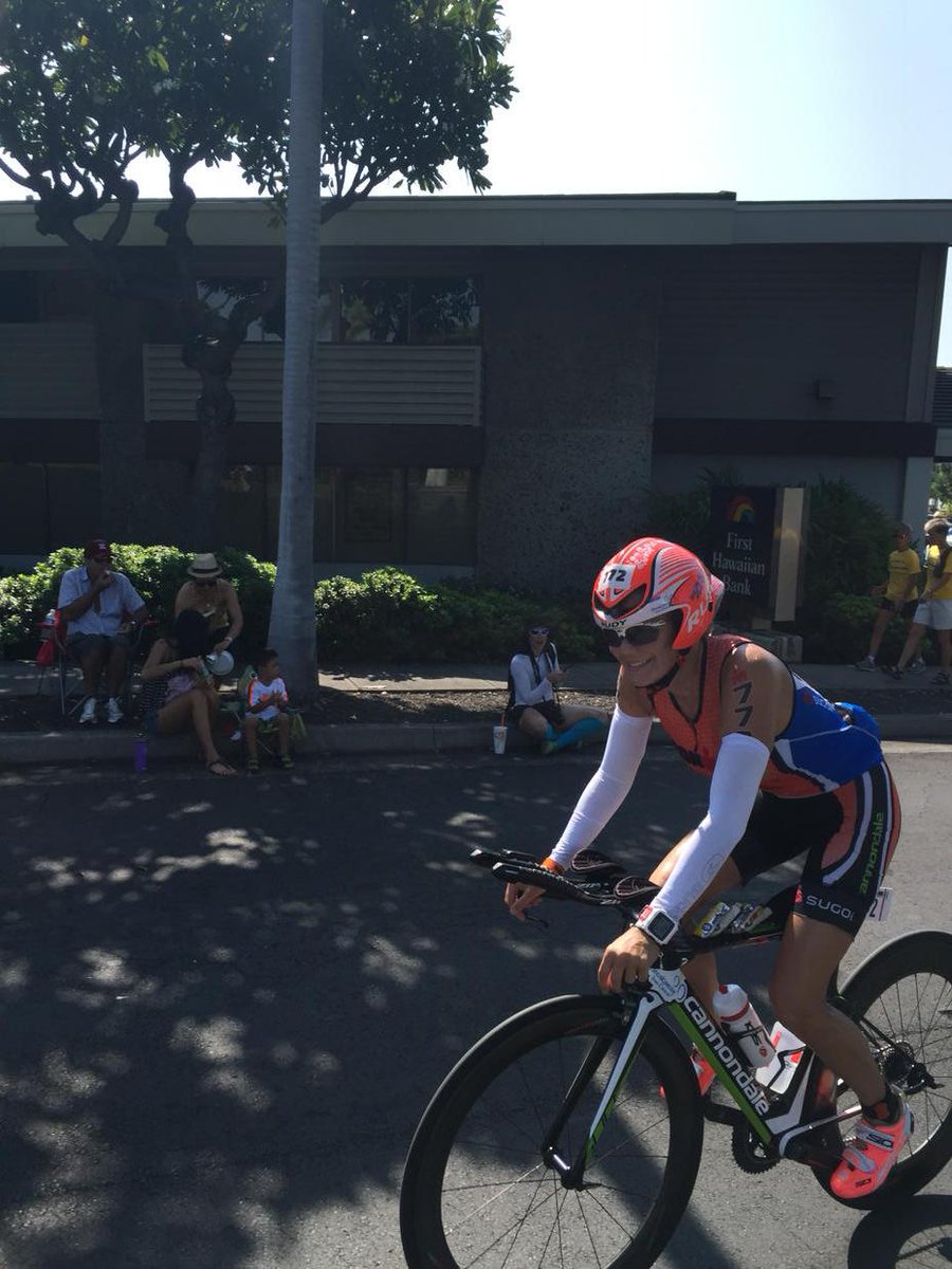 KatherineKellyL's tweet image. Off on the bike on #Palani Hill going on to the #QueenK hwy. About mile10 #ironmanwc @boldinsider #ironmantri #kona