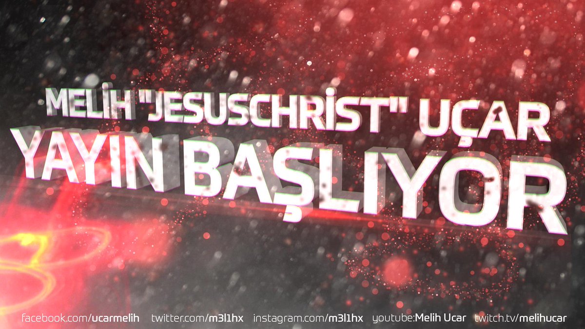 Yayın Açık #JesusTeğam Hepinizi Bekliyoruz :)

twitch.tv/melihucar
twitch.tv/melihucar