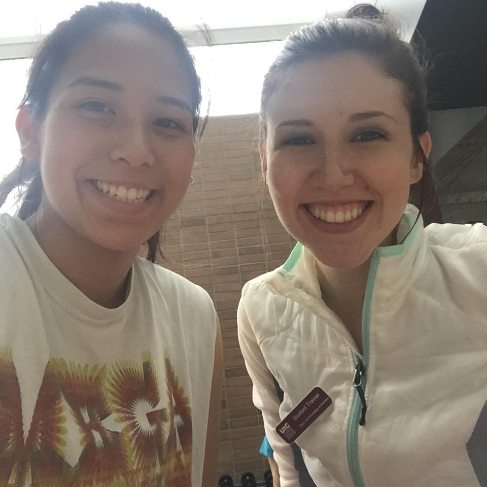 KCwill27's tweet photo. Last session! Def learned a lot of new whole body exercises from my trainer!  #uickines #sweatyselfie http://t.co/t0l5tb7R0c
