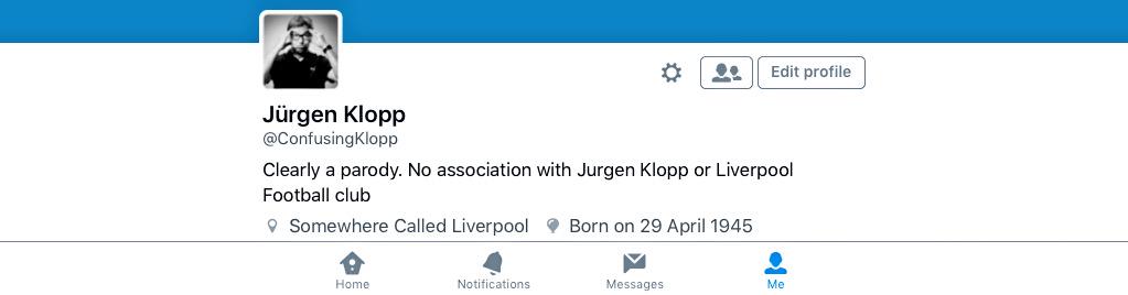 ConfusingKlopp's tweet image. Born a day before Hitler died... Coincidence I think not.