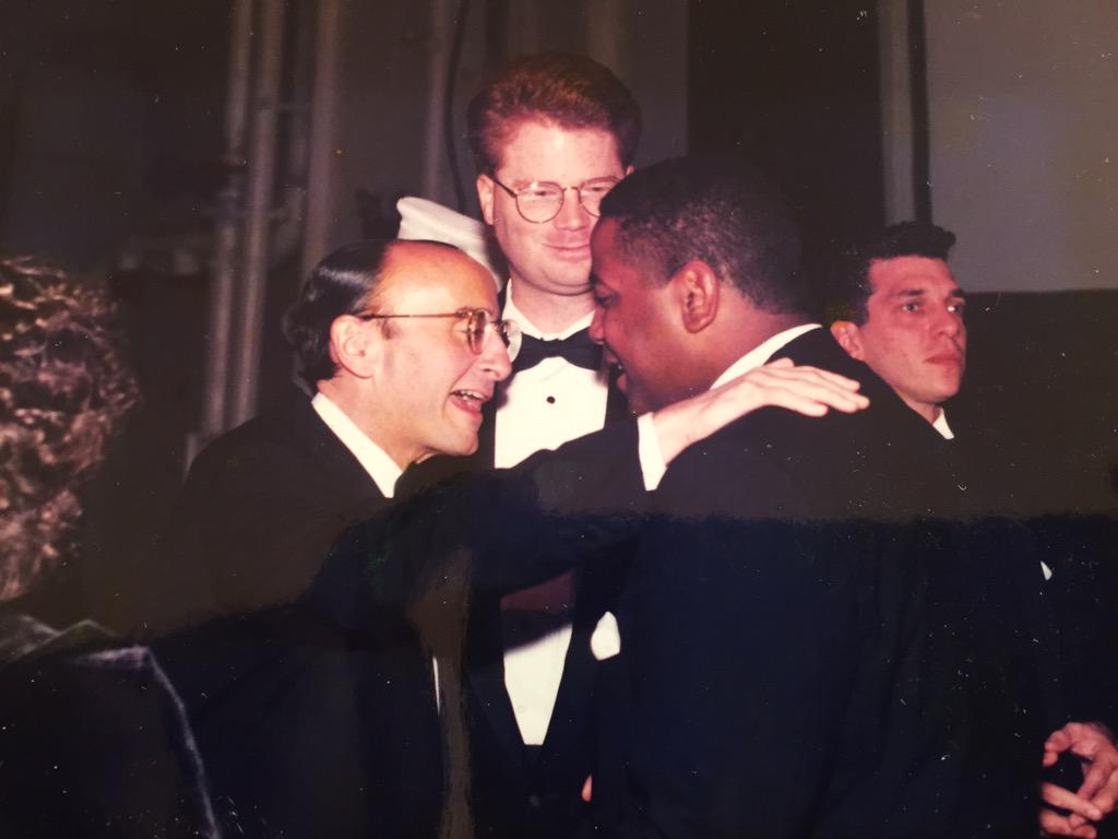 reputationdr's tweet photo. #photo #tbt #ThrowbackThursday Former #NYSE Chairman #DickGrasso greeting me at a black-tie dinner at NYSE #2000 http://t.co/qaEOuKXZrg